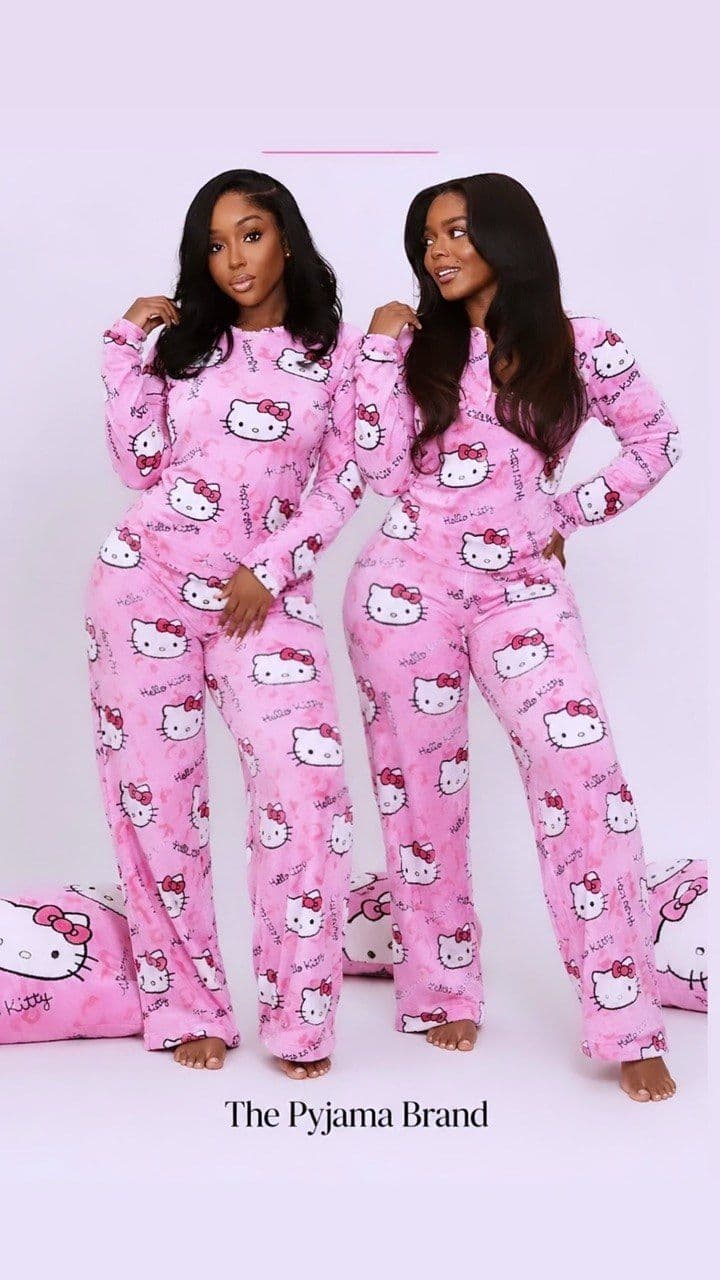 Kitty Set (Black & Pink)