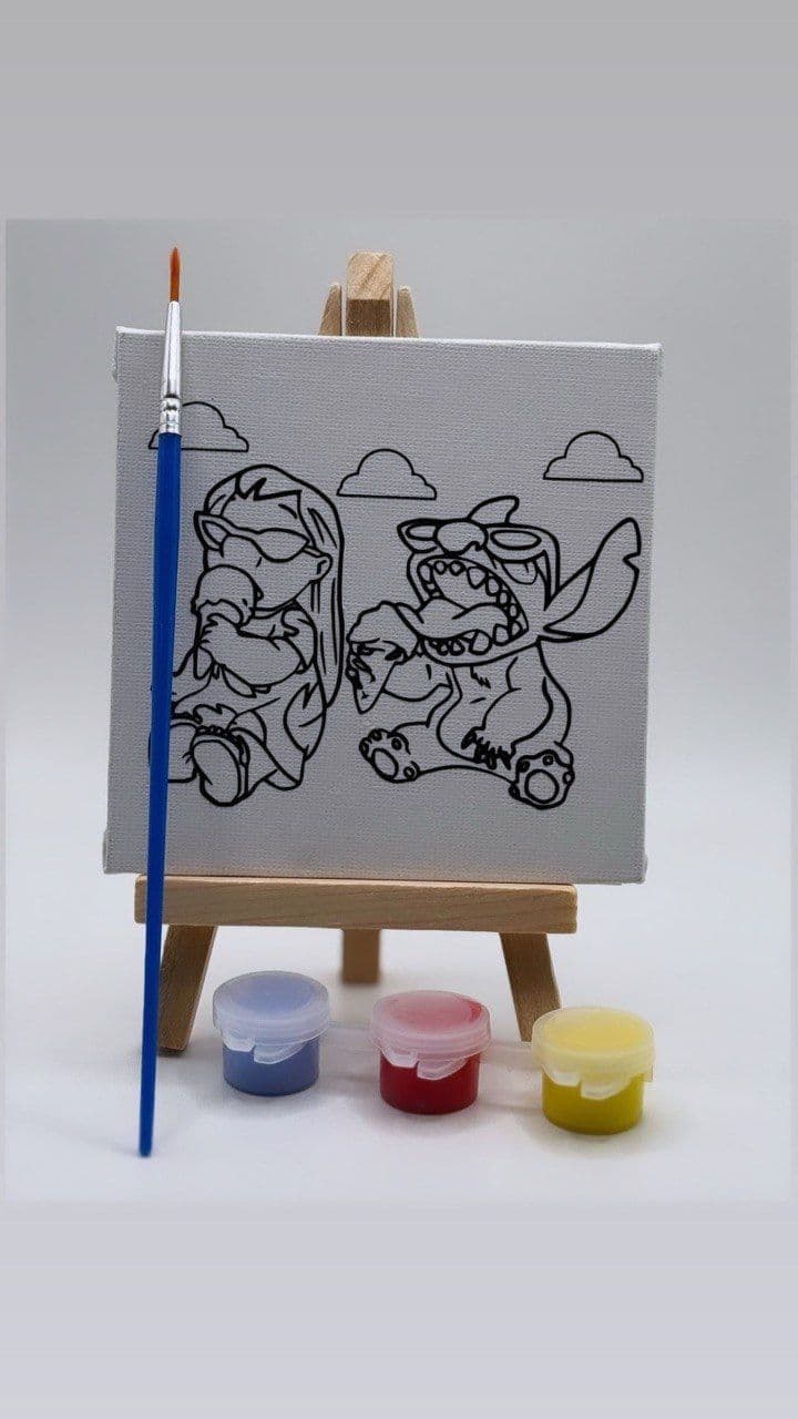 Pre-Drawn Canvas